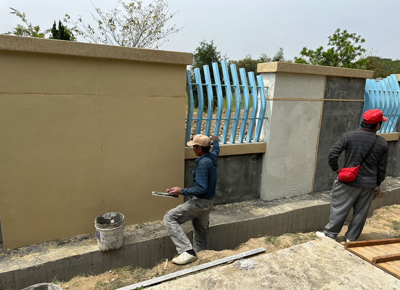 斗六新建圍牆工程